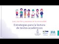 Estrategias de Lectura Académica