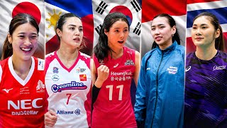 Top 5 Asian Volleyball Beauties with Incredible Volleyball Skills