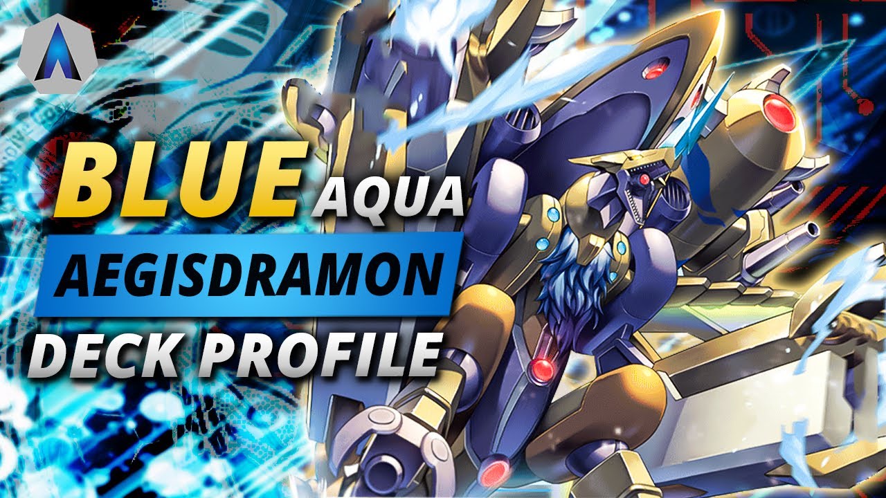 Digimon TCG! BEST!!! Aegisdramon & Seadramon Deck Profile + Combo Guide! (BT10 & EX03 Format)