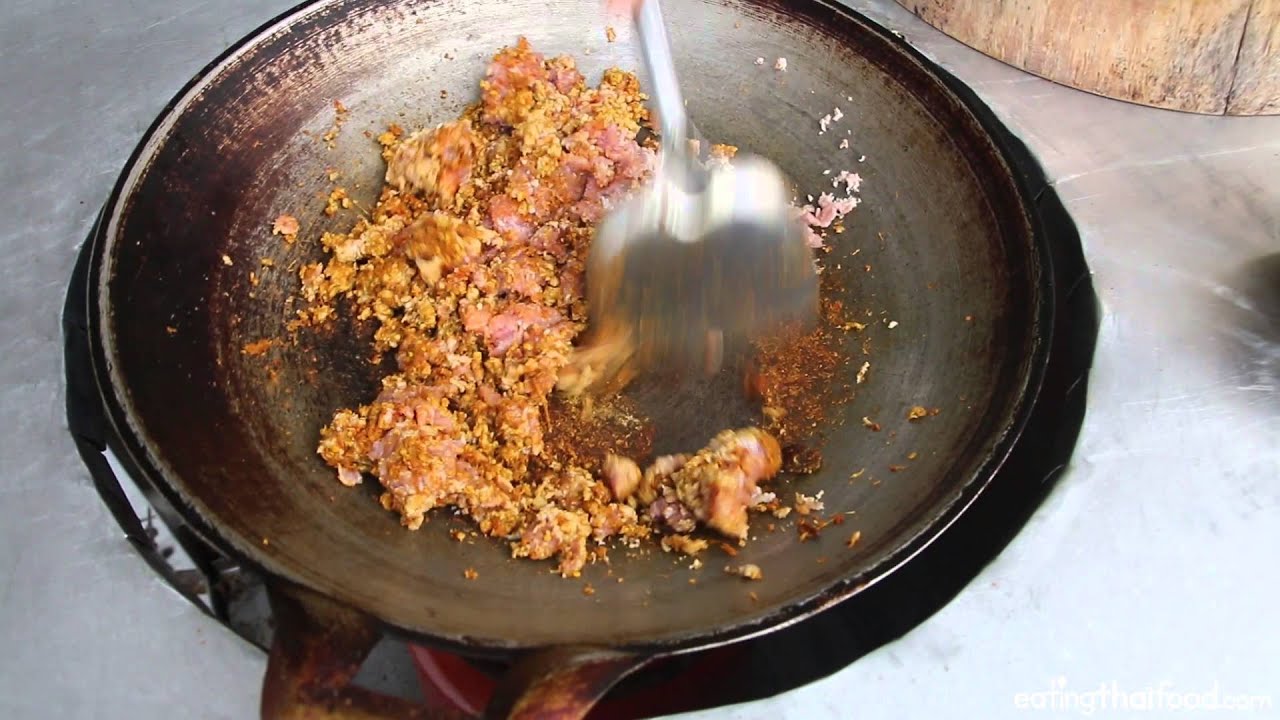 Khua Kling Recipe ) - Delicious Thai Dry Meat Curry