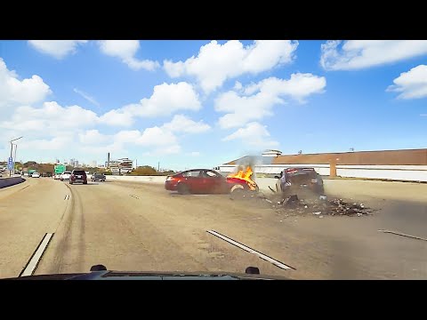 100+ mph Police Chase Ends in Total Destruction