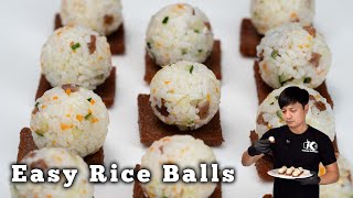 Easy Rice Balls Recipe