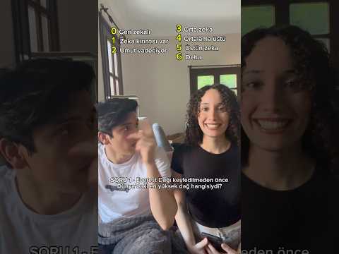 Siz ne çıktınız? #iqtest #soru #sorucevap #sevgili #keşfet #challenge #couple #foryoupage #komik