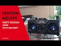 Portable Party Speakers - Fenton MDJ95 Bluetooth