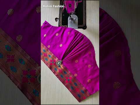 Beautiful model puff sleeve design #shorts #shortsvideo #rohinifashion