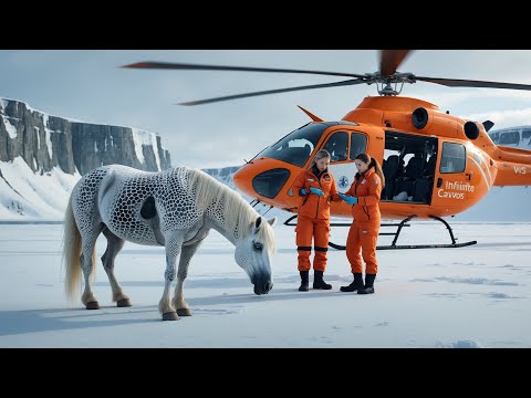 The Horse with Honeycomb-Like Wounds | A Fight for Survival in the Arctic