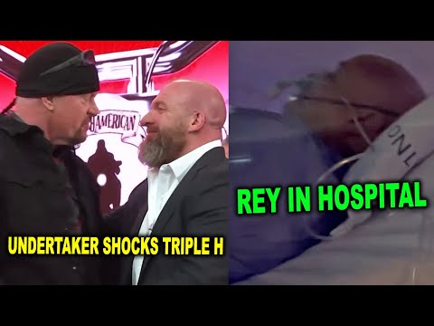 The Undertaker Shocks Triple H with Hall of Fame & Rey Mysterio in Hospital + Cody Rhodes, CM Punk