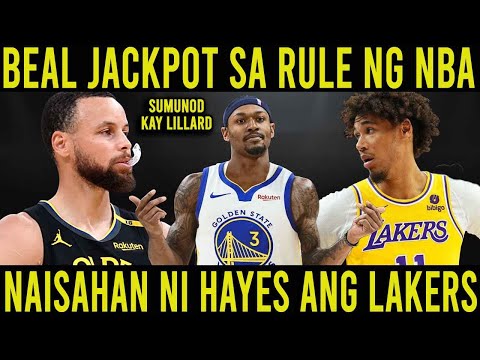 MAPALAD SI BEAL SA ROLE NG NBA! PUMAYAG NA SA BUYOUT! VALANCIUNAS NAGBAGO ANG ISIP! AYAW SA NUGGETS!