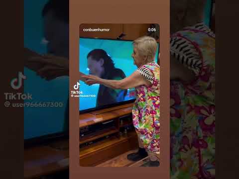 Yo!! This Grandma is out of control 📺😳