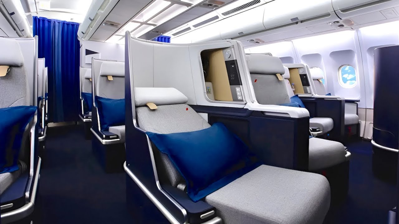 AIR FRANCE A330 Business Class - St Maarten to Paris (4K flight review)