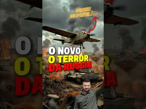 O SEGREDO por trás dos AVIÕES DE PAPEL da Ucrânia que ESTÃO ACABANDO com o Exército Russo