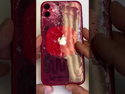 Su seguro no cubrió su iPhone y le dijeron que tenía que comprar uno nuevo 😡 #shorts #iphone #apple