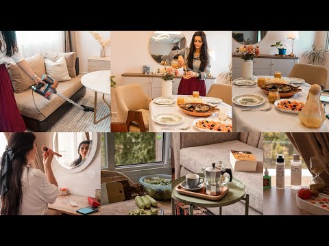 مثال ليوم منتج و كل حاجة نعطيها حقها✨️الالتزام بالرياضة و الأكل الصحي 🌿 A Productive Day in My Life