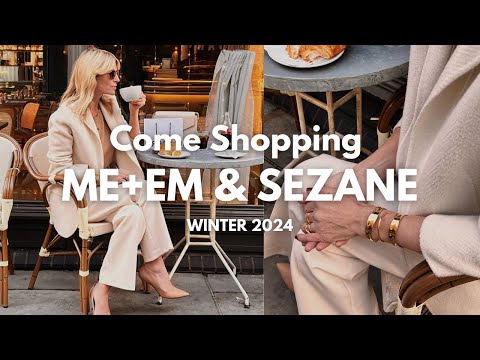 Come shopping at ME+EM and Sezane for Winter 2024 | Chic and Polished Outfits