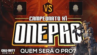 Live: COD Mobile - (xONEPRO) Campeonato DUELO 1x1 | Digite !comandos no CHAT