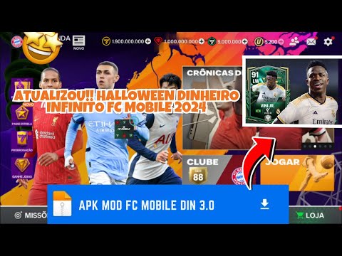 FC Mobile 2024! como ter dinheiro infinito no EA FC 24 mobi!!