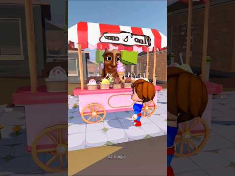 chachu aik ice cream de do #cartoon #icecream #shorts