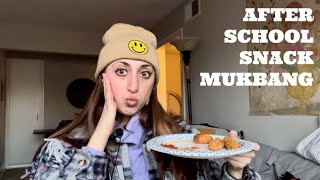 After school snack mukbang