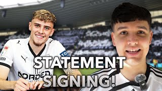 BOBBY CLARK SIGNS PERMANENTLY FOR DERBY COUNTY *reaction*