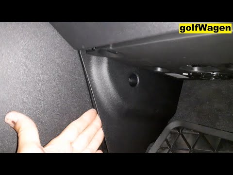 BMW X1 pollen filter change