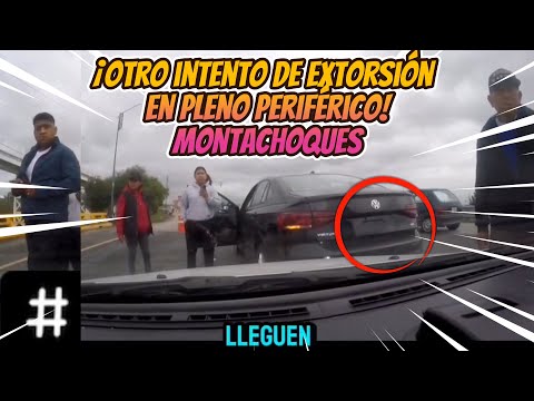 🚨 ¡Montachoques atrapados en Periférico Ecológico, Puebla! | Así huyeron al ser descubiertos