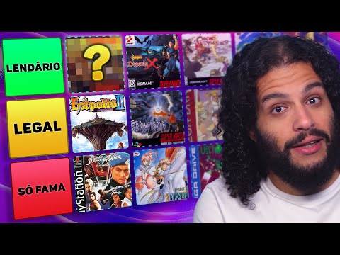 Rankeando os MELHORES JOGOS de 1995 | Tier List