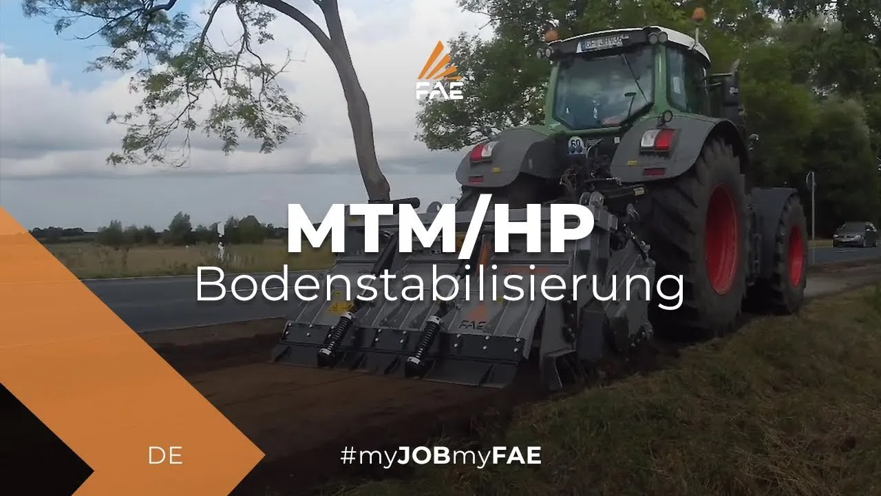 Video - FAE MTM - MTM/HP - Das FAE Multifunktions-Anbaugerät für Traktoren von 240 bis 360 PS