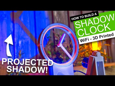 How I made this amazing PROJECTING HOLLOW CLOCK!  - DIY Project Guide