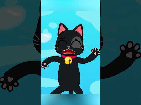 Misifu se transformou em um cubo de gelo #shorts #vídeoinfantil #português