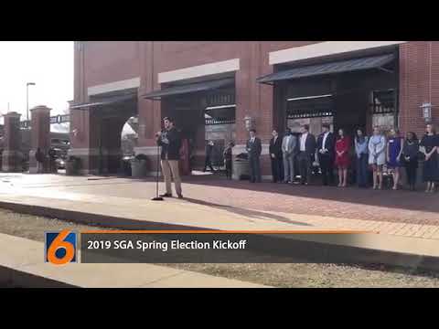 2019 SGA election kickoff