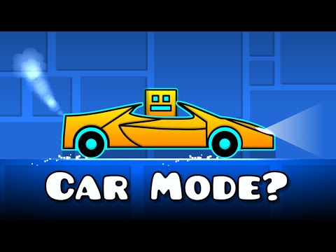 I Made A Car Game Mode In Geometry Dash