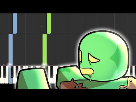 Roblox - Dead Rails - Death Ambient - Piano Tutorial