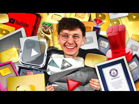 My 2024 $1,500,000 Youtube Award Collection!