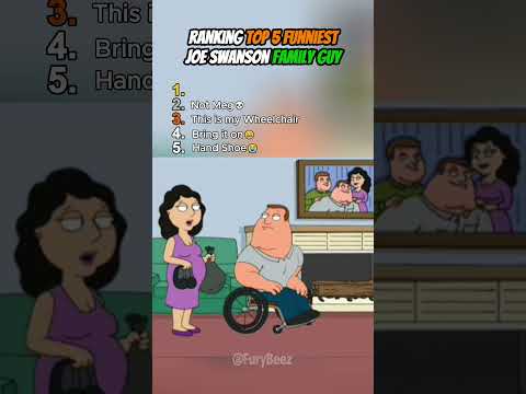 Ranking Top 5 Funniest Joe Swanson in Family Guy