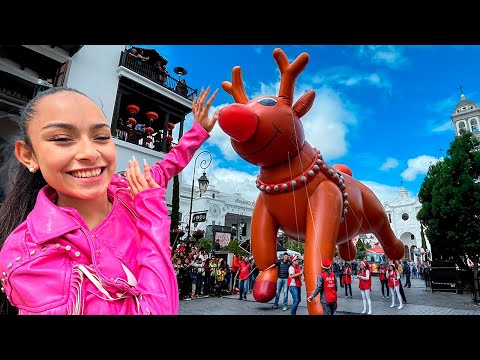 Asi es el DESFILE de Globos Gigantes en Guatemala 🇬🇹😨