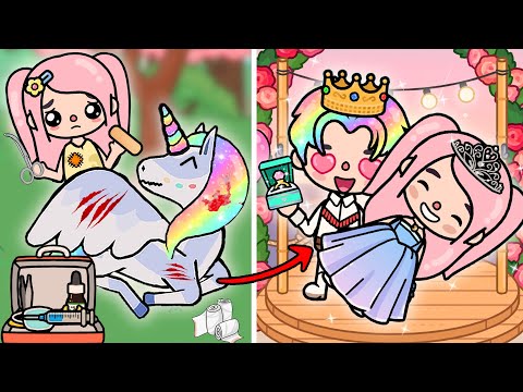 Poor Servant Save Prince | Toca Life Story |Toca Boca