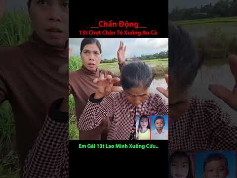 3 Bà Cháu Hái Bông Hẹ Chợt Chân Té Ao Cá Qua Đời