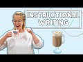 Instructional Writing Techniques