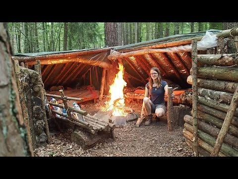 #Overnighter in the SUPER shelter