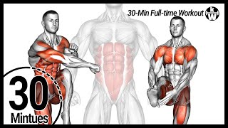 30 Minutes! Standing Abs Workout ➜ The Fastest Way to Get a Six-Pack