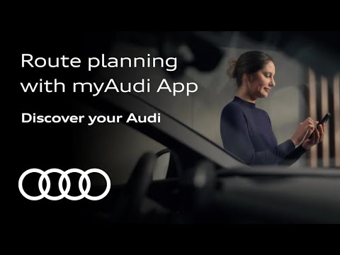 Route planning with myAudi App