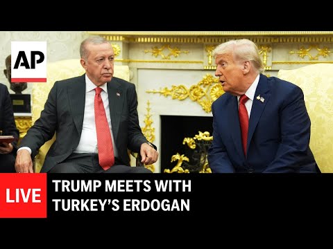 LIVE: Trump meets with Turkey’s Erdogan at the White House