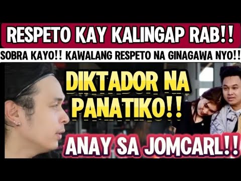 LUMALALA ANG MGA ANAY NA JOMCARL FANATICS..  KALINGAP RAB WALA NA SILA RESPETO!!