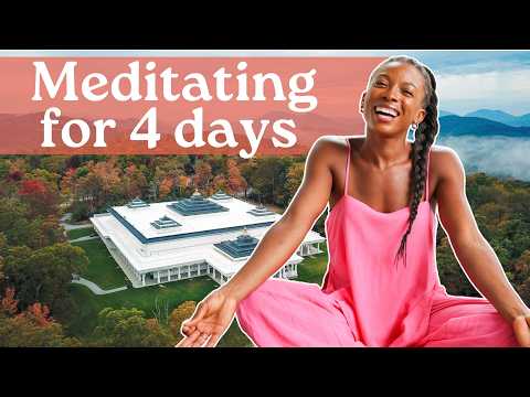 I Went On A Meditation Retreat For The First Time | + Food  Was The Bomb!