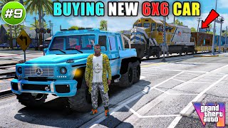 GTA 5 REAL LIFE - DRIVING TRAIN TO BUY NEW 6X6 OFF-ROADING CAR - EPISODE 9