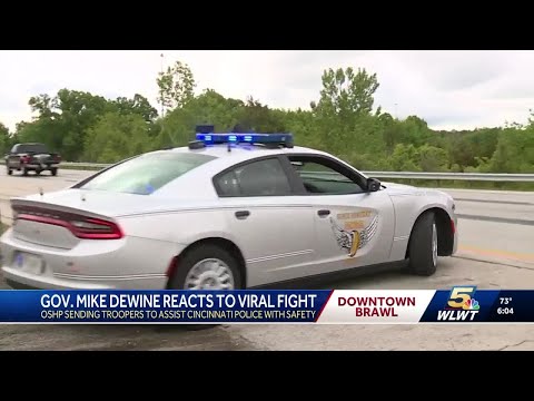 YouTube video thumbnail: Ohio Gov. Authorizes OSHP Troopers to Assist Cincinnati Police With Safety