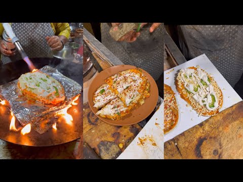 😱Kulcha Pizza Khaya hai ?😍🔥#youtubevideo #streetfood #viralvideo #pizza #viralvideo #shorts