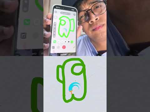 GREEN AMONG US #amongus #color #shortvideo