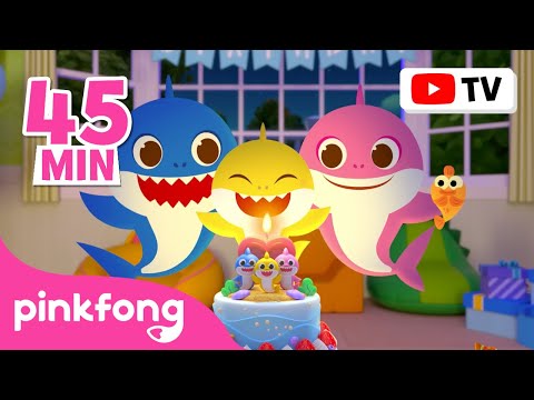 Baby Shark is 10 🎂🦈 | TOP Baby Shark Dance Songs | More and More | Pinkfong Official
