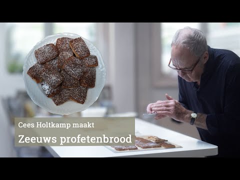 Cees Holtkamp maakt Zeeuws Profetenbrood